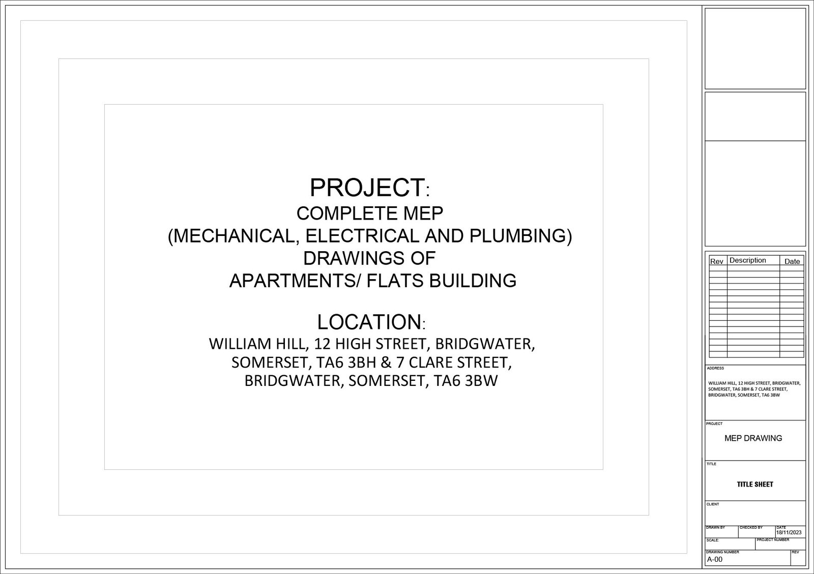 Multifamily Apartment MEP Engineering – Bridgwater, Somerset