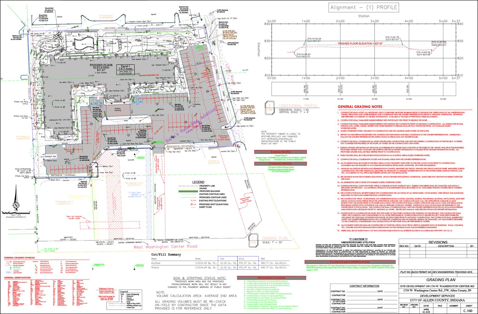 Commercial Hotel Site Development & Stormwater – Indiana